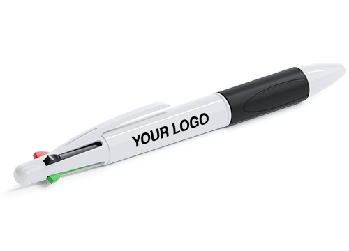 Quad - 4 Color Pens with Logo