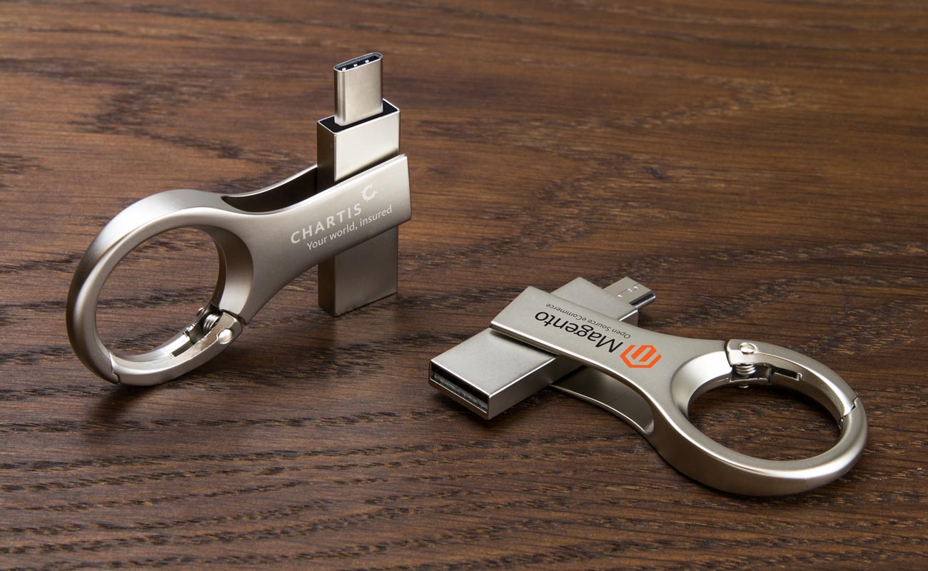 Active - Personalized Flash Drives With USB-C gallery thumbnail