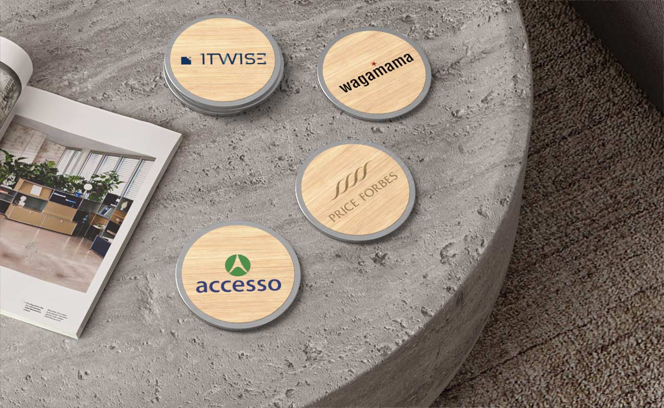 Base - Personalized Bamboo Coasters gallery thumbnail