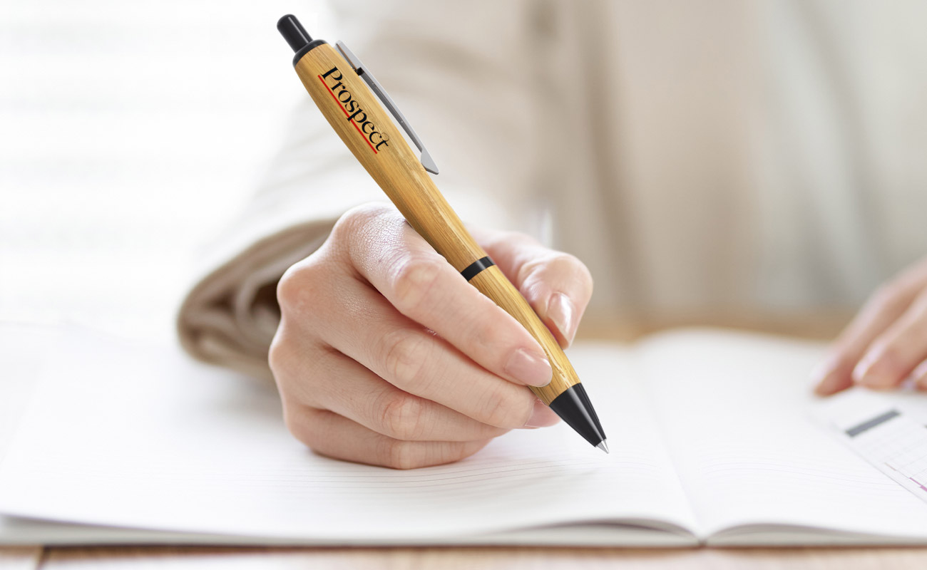 Contour - Personalized Bamboo Pens gallery thumbnail