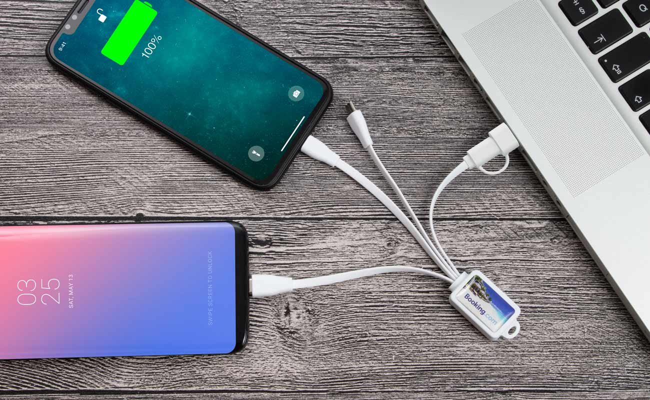 Multi - Octopus USB Cable Branded gallery thumbnail