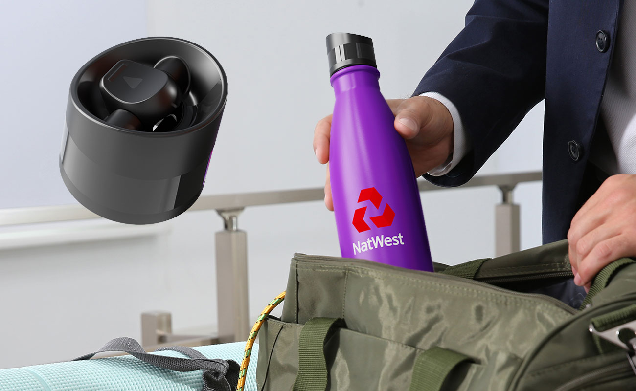 Nova Pure - Double Walled Water Bottles Personalized gallery thumbnail