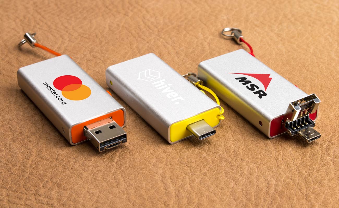 Slide - Customized Flash Drives With USB-C gallery thumbnail