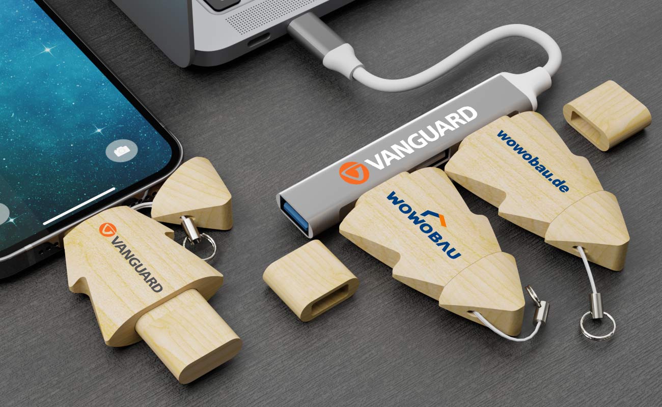 Tree Duo - Customise Thumb Drive gallery thumbnail