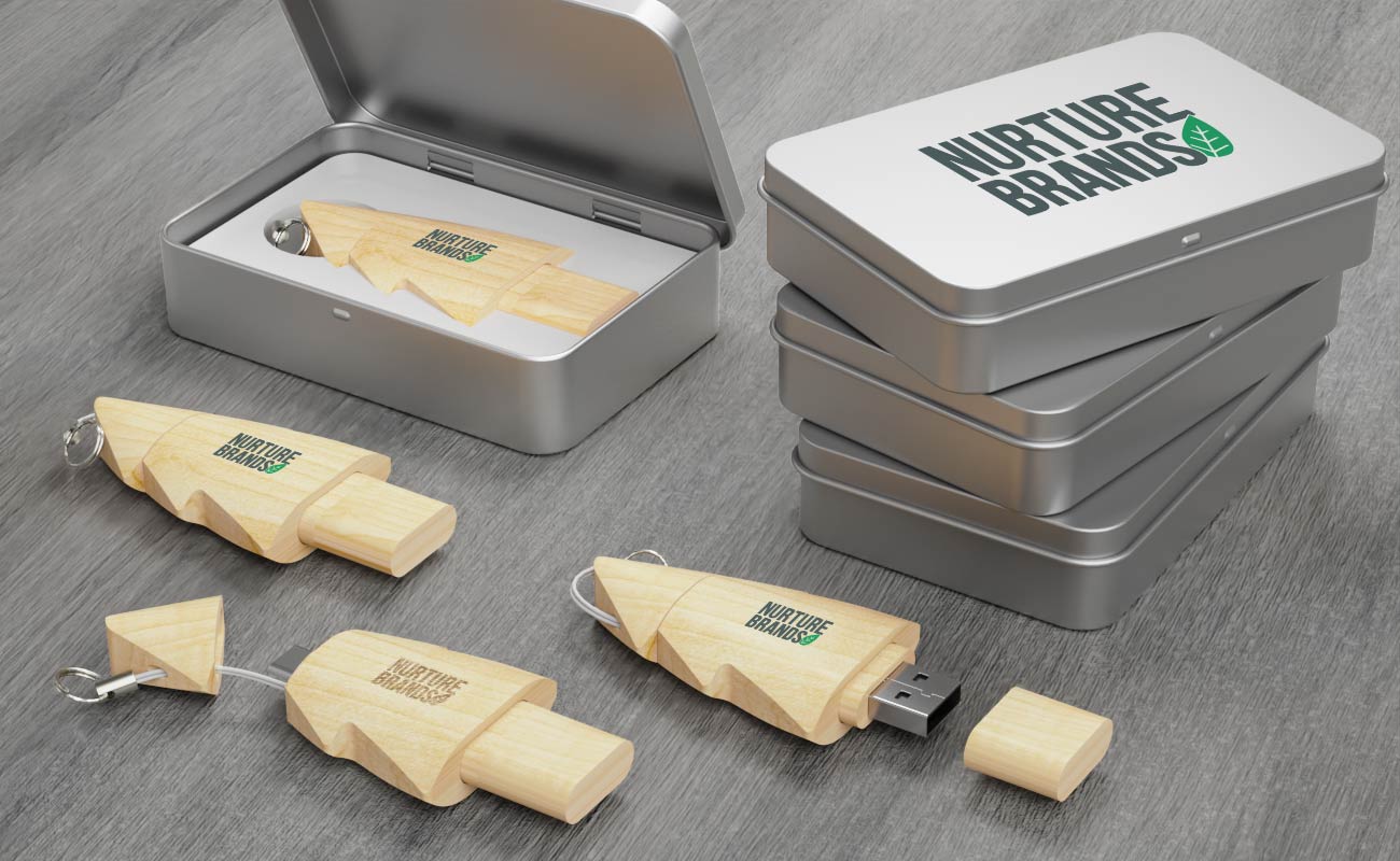 Tree Duo - Key Shaped USB gallery thumbnail