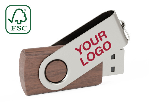Twister Wood - Custom USB Drives Twister Wood - Custom USB Drives