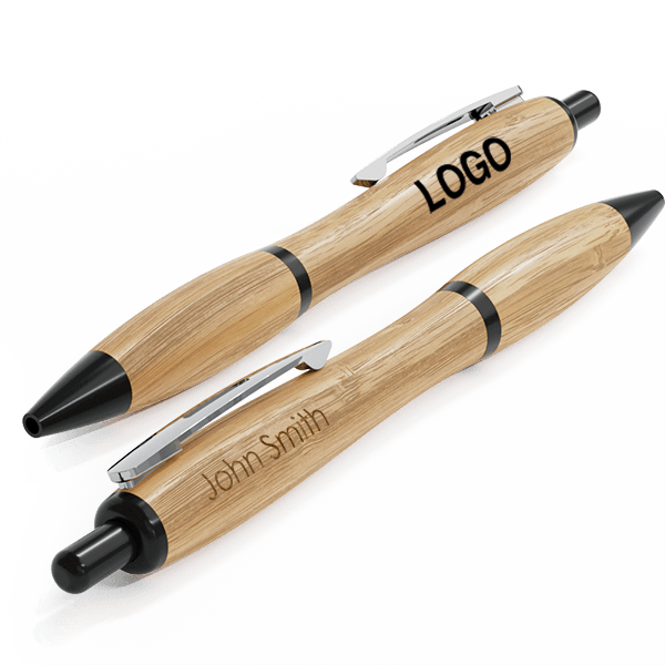 Bamboo Pens Laser Engraved Inspirational Phrase Thank You - Temu